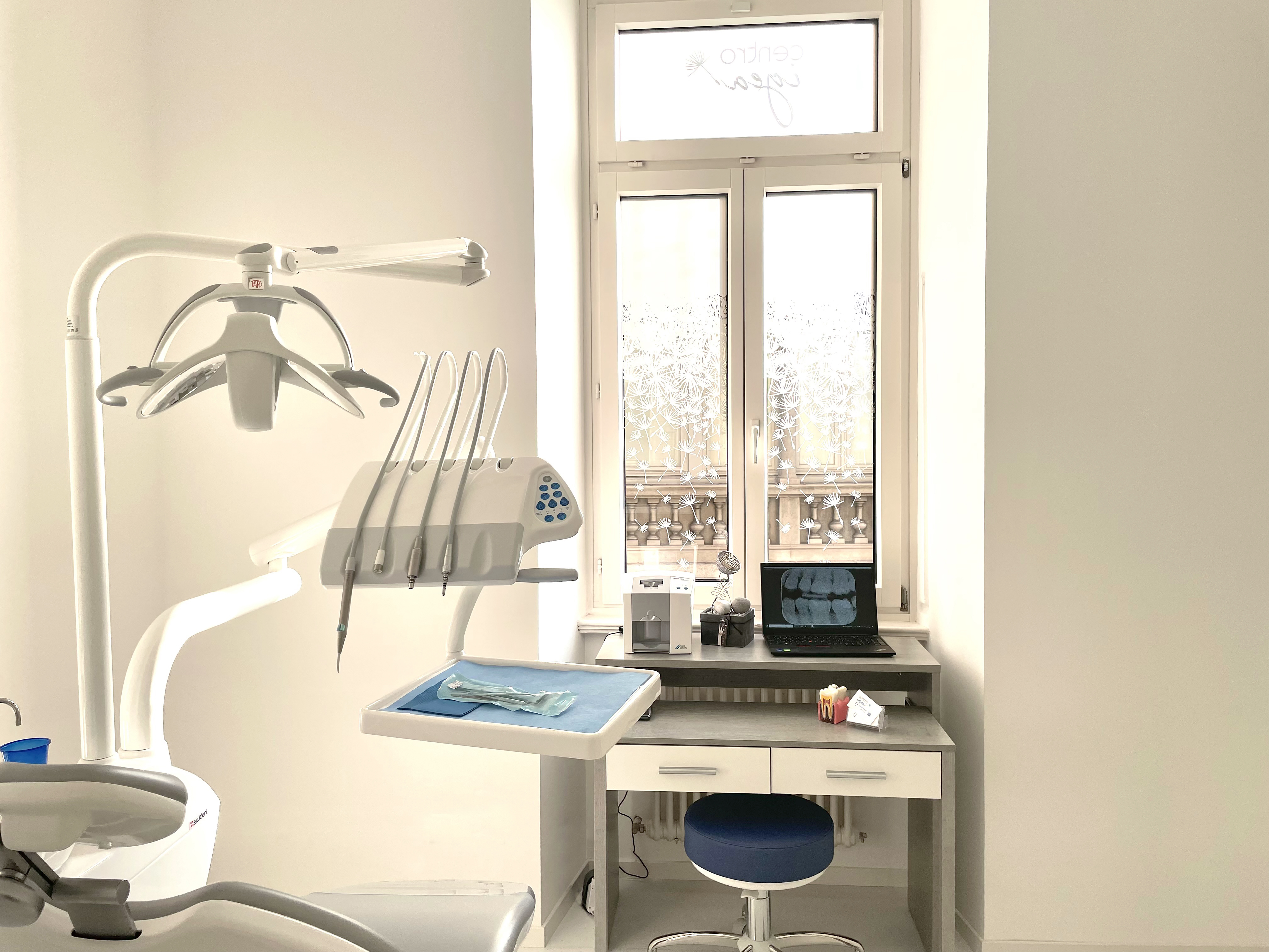 Studio dentistico con vista